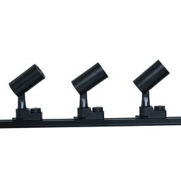 Kit Spot Led para Trilho Preto Luz Neutra Bivolt 6w Inspire - 4