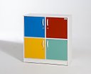 Ver imagem 1 de Armário 4 Portas Coloridas