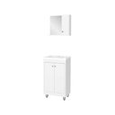 Ver imagem 1 de Gabinete Banheiro com Cuba e Espelheira 45cm Multimóveis CR10100 Branco
