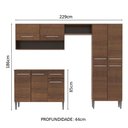 Ver imagem 6 de Cozinha Compacta Emilly com Armário e Balcão Rustic Madesa