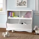 Ver imagem 1 de Organizador Infantil Bela 2 Portas 2 Gavetas MDF 104cm Branco Woodcore