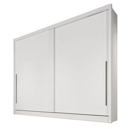 Guarda Roupa Casal 100% Mdf 2 Portas 8 Gavetas - Orion-branco - Móveis Novo Horizonte - 3
