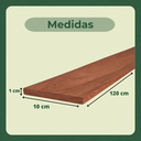 Ver imagem 4 de 30 Ripas Sarrafos Eucalipto 1x10x120cm Aplainado Artesanato