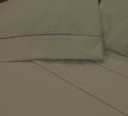 Ver imagem 1 de Jogo de Cama Lençol 400 Fios Queen P. Palito 4 Pçs Capucino Casa Dona