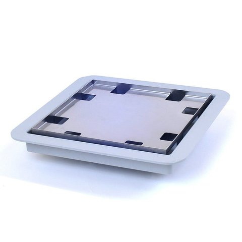 Ralo Square com Tampa Oculta 15x15cm - Linear