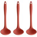 Ver imagem 1 de 3 Kit de Conchas Silicone Cozinha Sopa Caldo Feijão ou Terracota Talher Utensílios