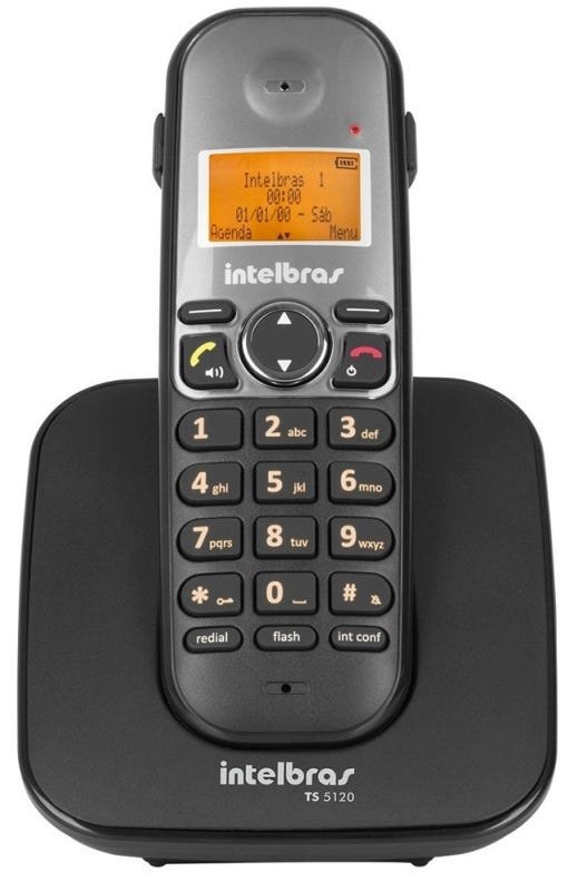 Kit Telefone sem Fio TS 5120 com Headset Ths 50 Intelbras - 4