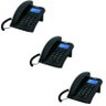 Kit 3 Telefone com Fio Tc 60 Id Intelbras com Id Viva Voz - 1