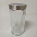 Ver imagem 5 de Pote Hermético de Vidro 1,7L Transparente 22x11x11cm Mantimentos Cozinha Tampa