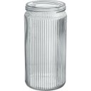Ver mais imagens de Pote Hermético de Vidro 1,7L Transparente 22x11x11cm Mantimentos Cozinha Tampa
