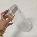 Ver imagem 2 de Pote Hermético de Vidro 1,7L Transparente 22x11x11cm Mantimentos Cozinha Tampa