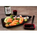Ver imagem 2 de Barco Para Sushi MondoCeram Matsuri 32,5x17x3cm Preto