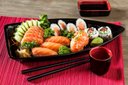 Ver imagem 3 de Barco Para Sushi MondoCeram Matsuri 32,5x17x3cm Preto