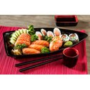 Ver imagem 3 de Barco Para Sushi MondoCeram Matsuri 32,5x17x3cm Preto