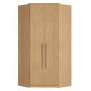 Ver imagem 1 de Guarda Roupa Modulado de Canto Closet Elegance Marrom/Angelin