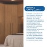 Guarda Roupa Modulado de Canto Closet Elegance - 10