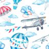 Papel de Parede Infantil Avião Quarto Menino Lavável N3958 - 1