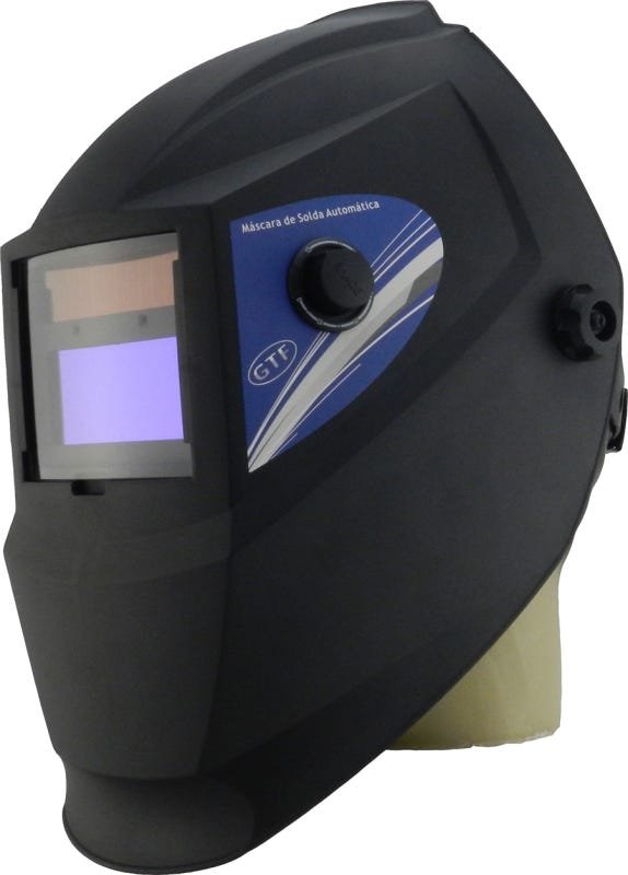 Mascara de solda automática modelo gtf7000-400s preta fosca - 1