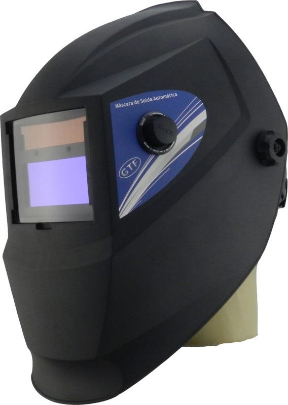 Mascara de solda automática gtf7000 - 510g - preta fosca - 1