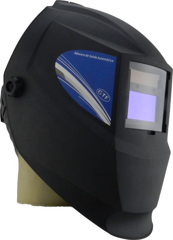 Mascara de solda automática gtf7000 - 510g - preta fosca - 3