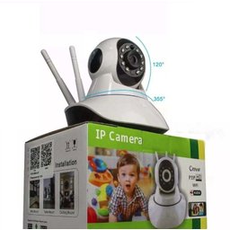 Câmera sem Fio Visão Noturna Wifi IP HD Audio Sd32 - 3