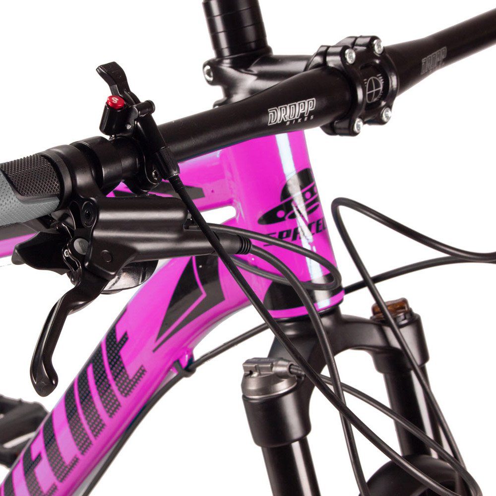 Bicicleta MTB Vega Aro 29 Quadro 17 Alumínio 12V Absolute Freio a Disco Rosa Preto - Spaceline - 6