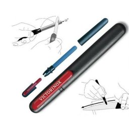 Afiador Duplo de Bolso de Cerâmica Victorinox para Lâminas de Aço 4.3323 - 4