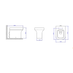 Deca Bacia Convencional Piano Branco Ref. P.33.17 - 3