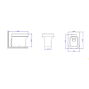 Ver imagem 3 de Deca Bacia Convencional Piano Branco Ref. P.33.17