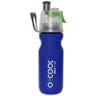 Garrafa Squeeze O2 Cool Total Hidro Ice 650ml DTC - Azul - 1