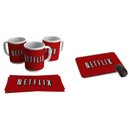 Ver imagem 1 de Kit Caneca e Mousepad Netflix Logotipo Série Mouse Pad