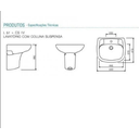 Ver imagem 2 de Deca Lavatório Vogue Plus Branco - L.51.17