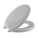 Ver imagem 1 de ASSENTO OVAL ALMOFADADO SUAVIT CINZA CONV. PP TIGRE 