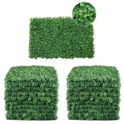 Kit 25 Placas Tapete Artificial Grande Mural De Parede Grama Sintética Jardim Vertical 40x60cm - 1