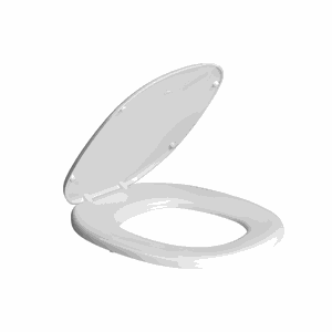 Assento Plástico com Microban Aspen/Fast AP.75.17 Branco