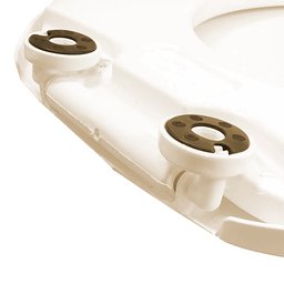 ASSENTO OVAL ALMOFADADO SUAVIT BEGE CONVENCIONAL PP TIGRE  - 5