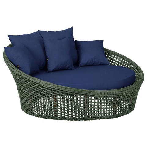 Chaise Hungria Alumínio Pintura Marrom Corda Náutica E10 Trama Original