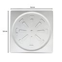 Ver imagem 2 de Tampa Abre Fecha Ralo Flux Hidro Inox 10 X 10 Quadrada Banheiro