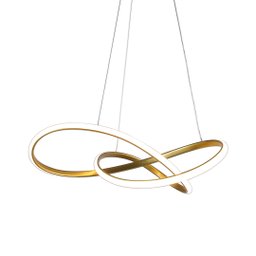 Lustres Pendente Ties Moderno Led integrado Luminária Teto - 3