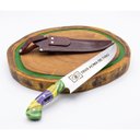 Ver imagem 2 de Kit Churrasco Tábua Gourmet + Faca Deus Acima de Tudo 38cm