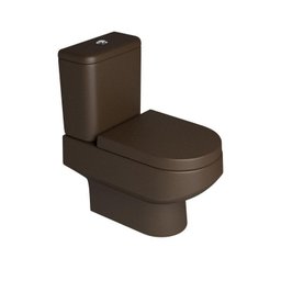 Deca Bacia para Caixa Acoplada Carrara Marrom Fosco Ref. P.606.22 - 1