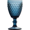 Ver imagem 2 de Jogo Conjunto de Taças de Vidro 6 Peças Bico de Abacaxi Lyor para Água e Suco 325ml Azul