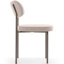 Ver imagem 6 de Cadeira Decorativa Sala de Jantar Melina Base Arena L02 Suede Bege - Lyam Decor