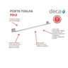 Deca Porta Toalha Barra Polo Ref. 2040.C33.060 - 4