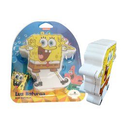 LUZ NOTURNA LED INFANTIL BOB ESPONJA GAYA - 1