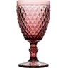 JOGO 6 TAÇAS PARA ÁGUA EM VIDRO BICO DE ABACAXI LILÁS 260ML - LYOR - 2