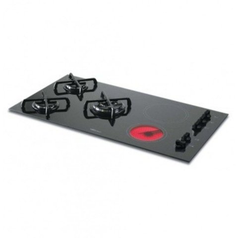 Fischer Cooktop 5Q Top Mesa Vitrocerâmica Ref. 7730-11479 Preto 220V
