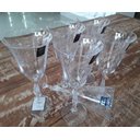 Ver imagem 3 de JOGO 6 TAÇAS EM CRISTAL PARA ÁGUA ANTIK FLORAL 350ML - BOHEMIA