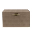 Ver imagem 1 de Baú Decorativo em Mdf com Revestimento em Pu 52cm 22594g Mart
