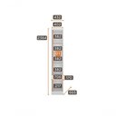 Ver imagem 4 de Modulado Completo Casal 6 Portas 6 Gavetas - Linea-branco - Móveis Novo Horizonte